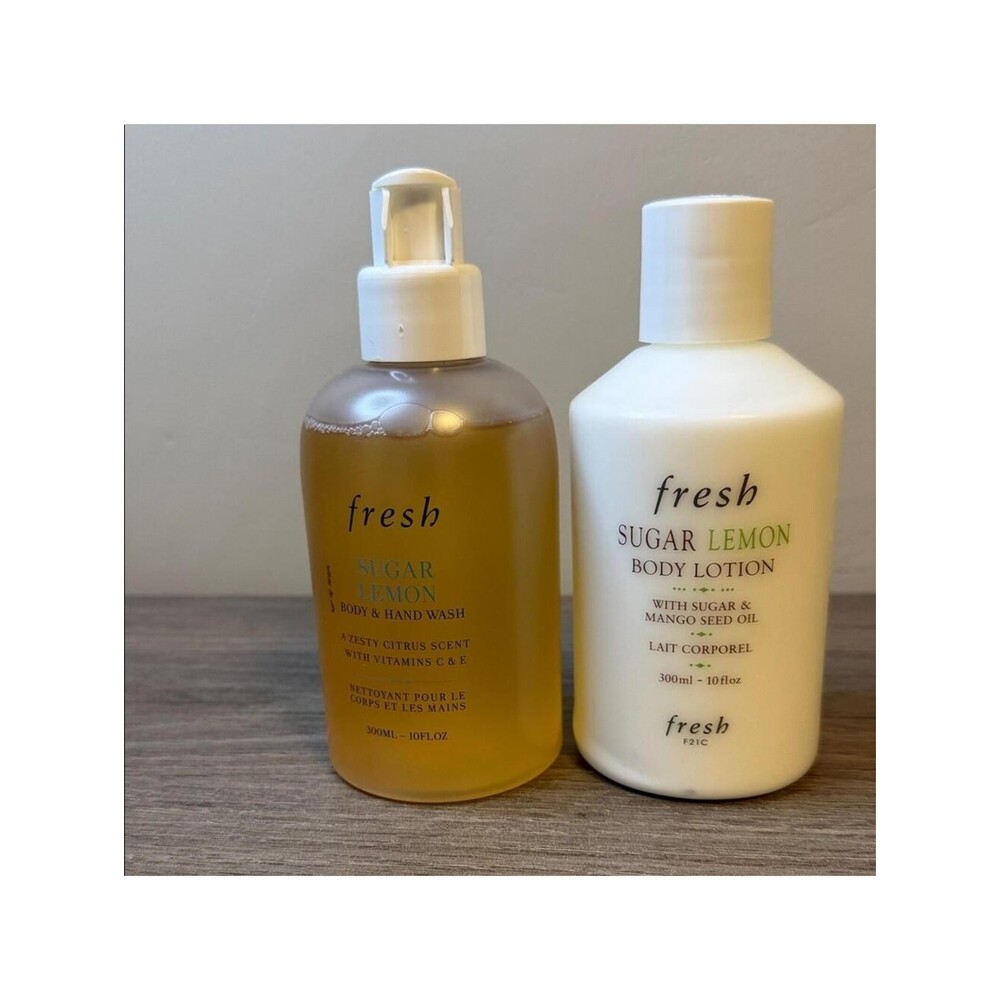 Fresh Sugar Lemon Hand Wash and Lotion Duo